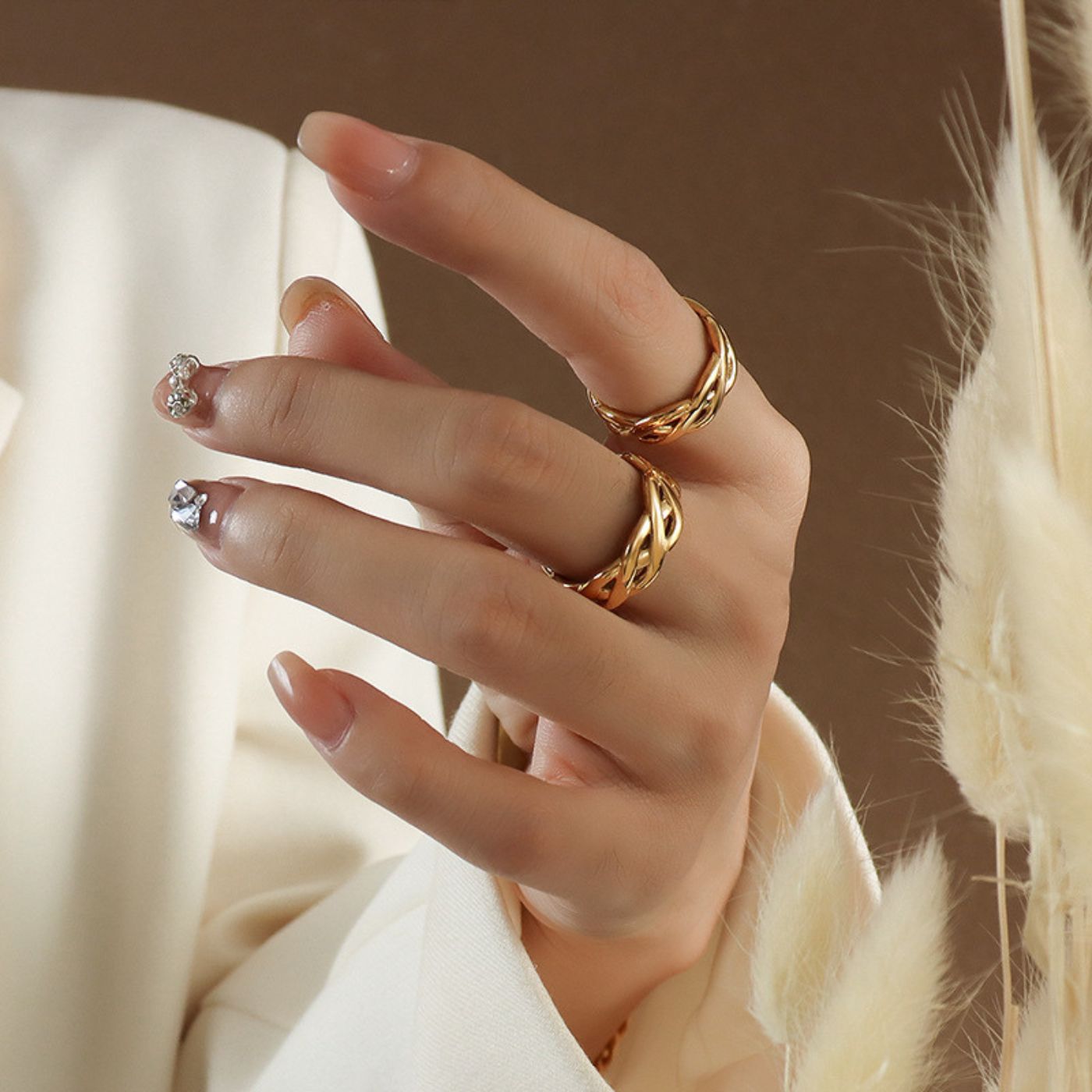 Bague Tressé