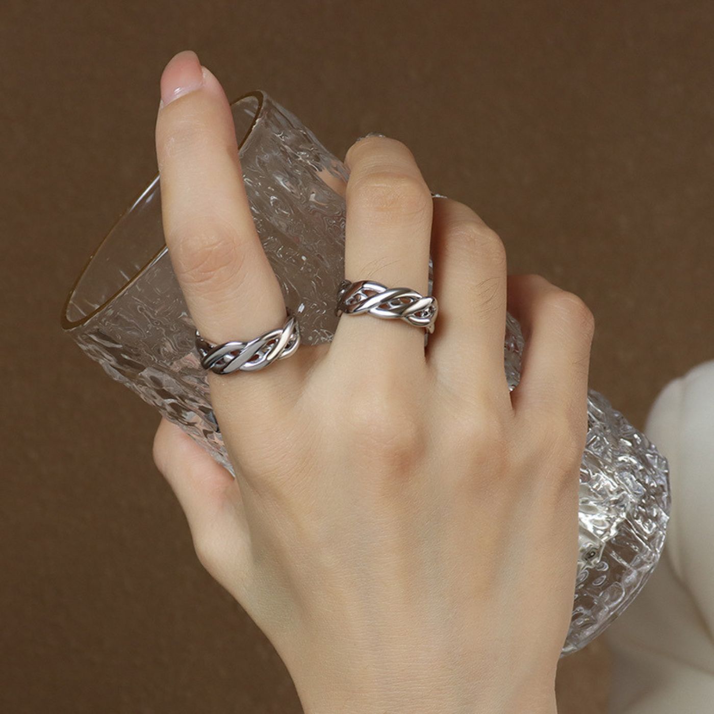 Bague Tressé