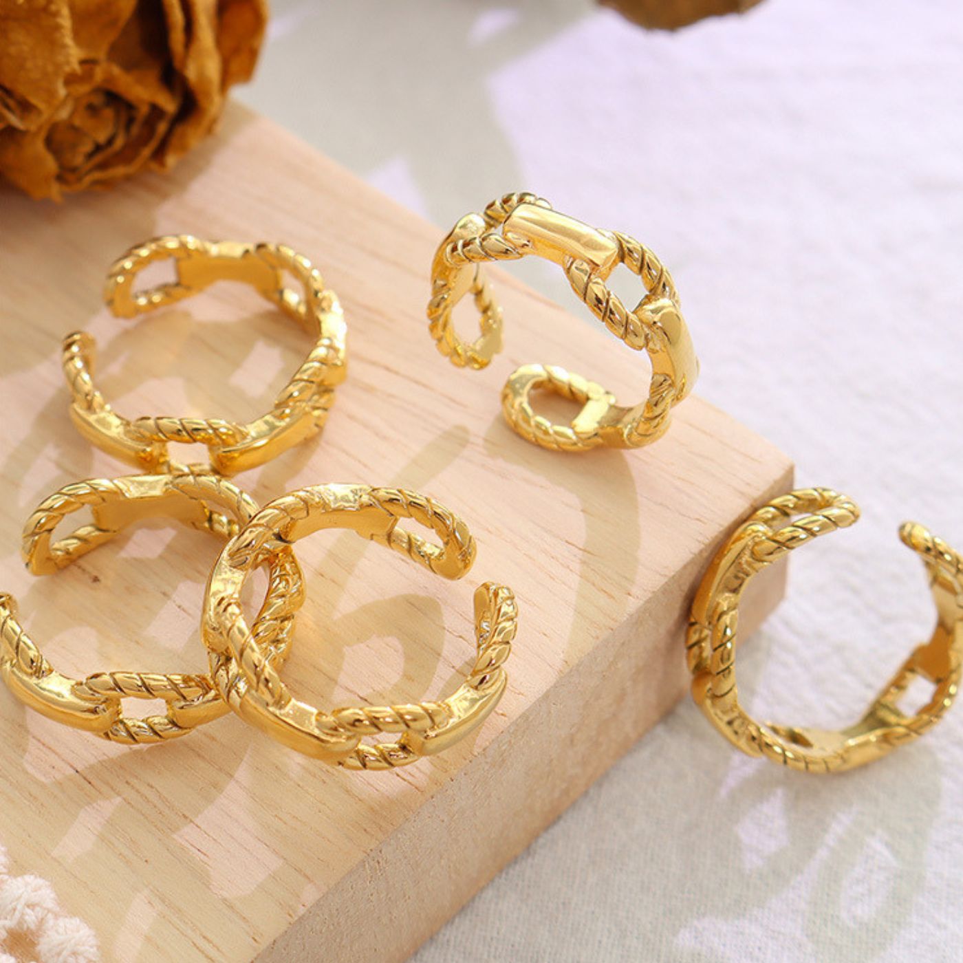 Bague Chaîne