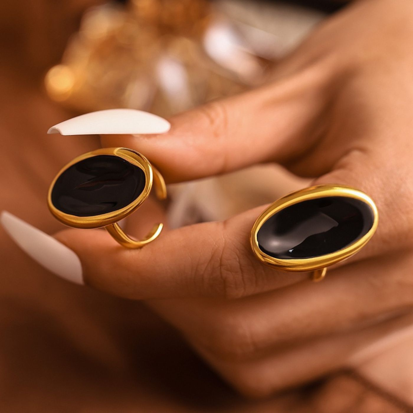Bague Éclipse Noire