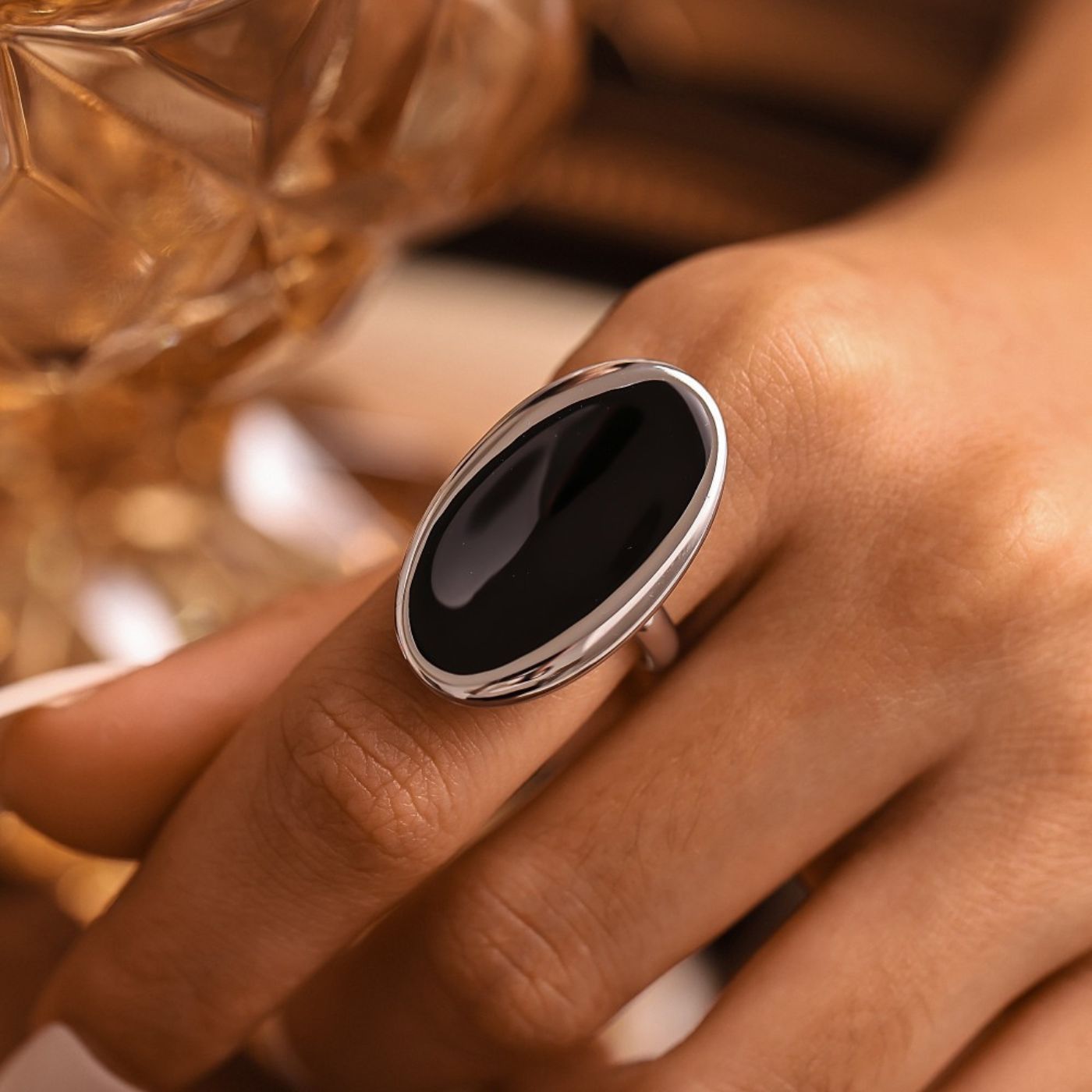 Bague Éclipse Noire
