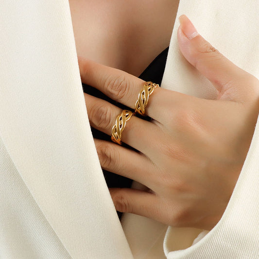 Bague Tressé