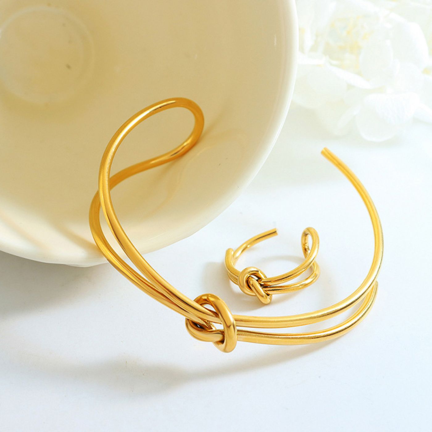 Bague Double Torsade