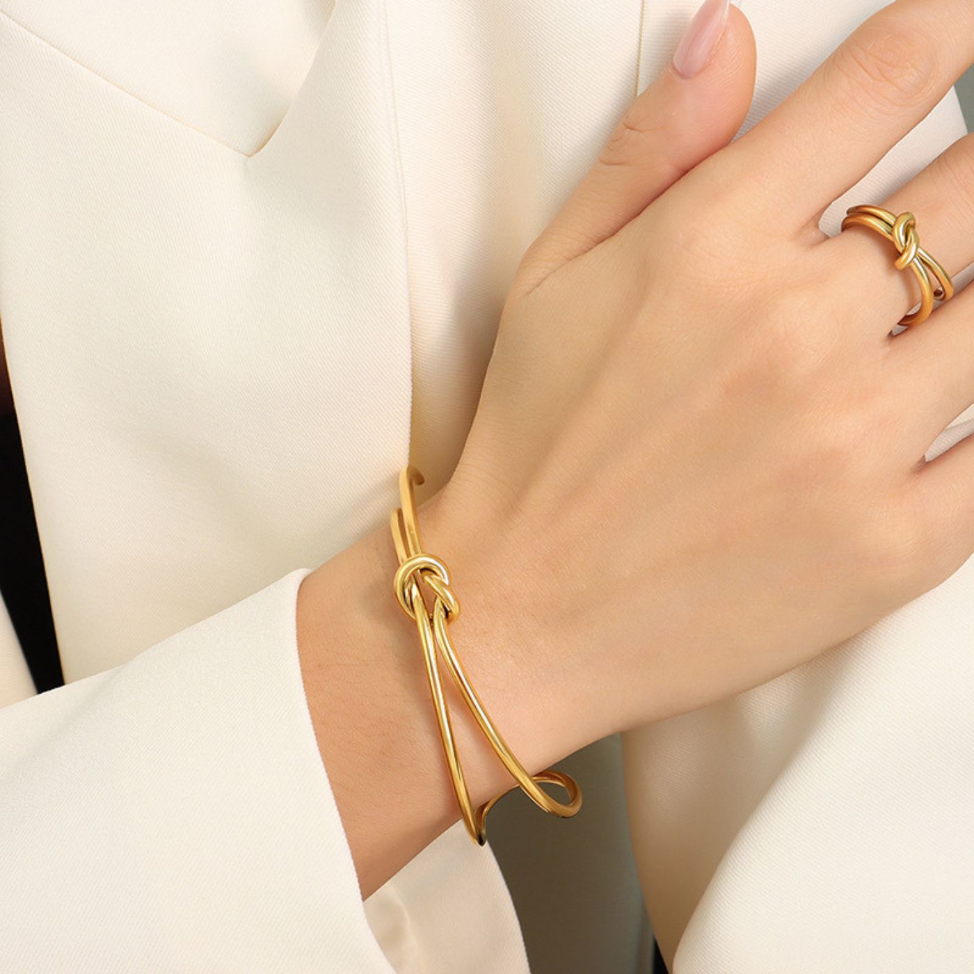 Bracelet Double Torsade