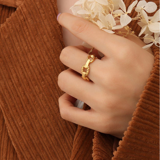 Bague Chaîne