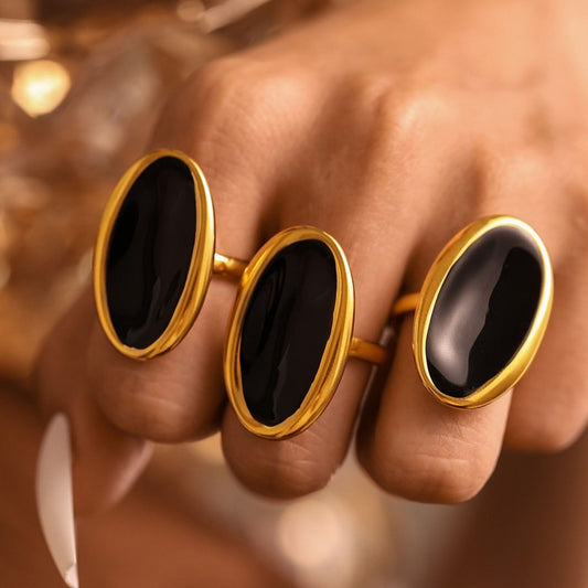 Bague Éclipse Noire